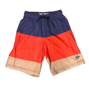 Sperry Color Block Boys Swim trunks Size Small 7/8